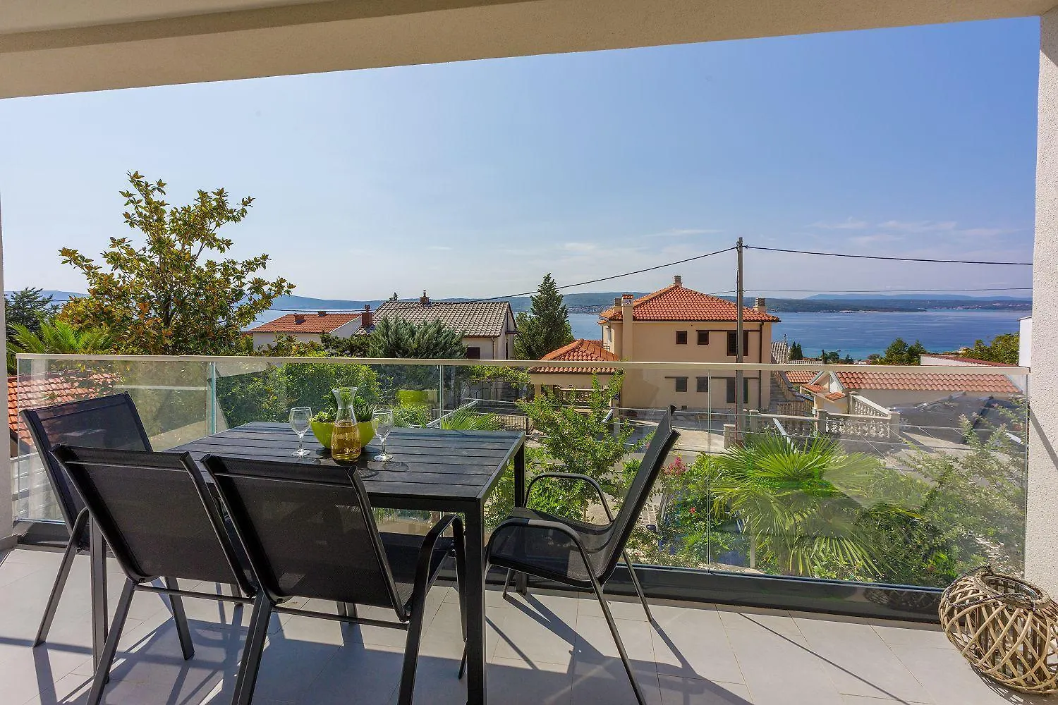 Beeindruckendes Apartment Nur 500 Meter Zum Strand Mit Meerblick, Sauna, Gym, Pool Crikvenica