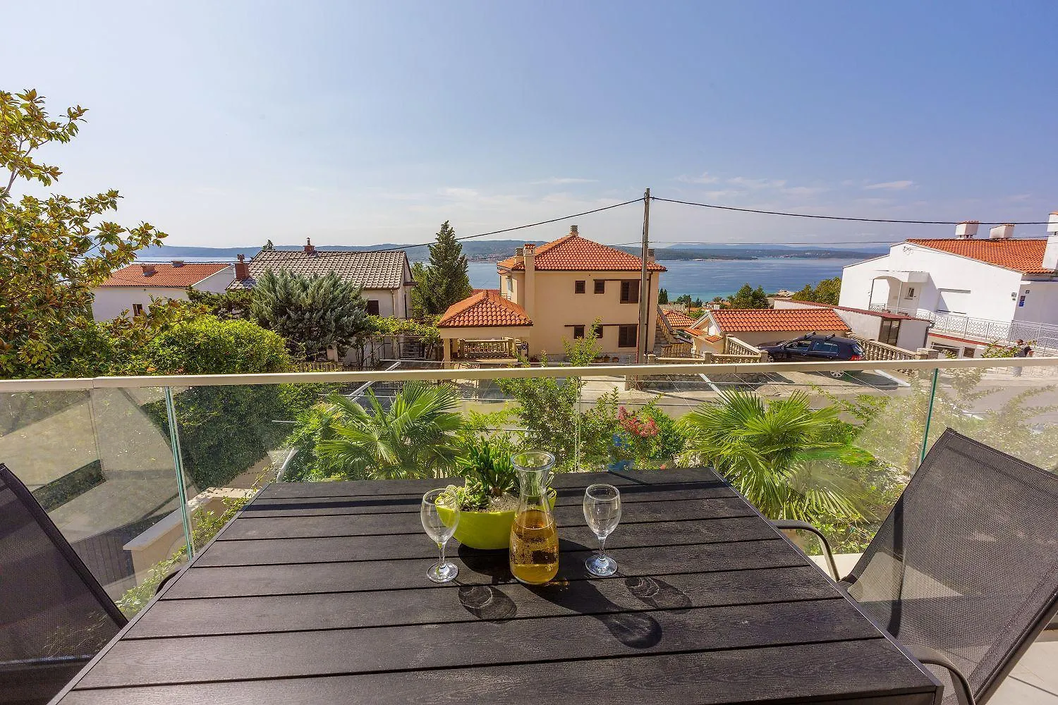 Beeindruckendes Apartment Nur 500 Meter Zum Strand Mit Meerblick, Sauna, Gym, Pool Crikvenica